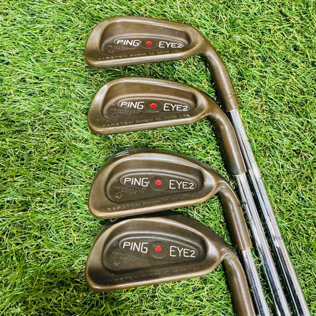 【男性用】PING EYE2 ＋ プラス 赤ドット アイアンセット 9本（S）