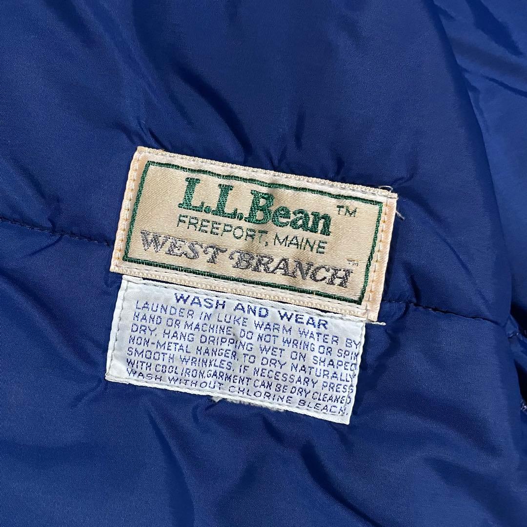 g*b様 70s LLBean スナップパファーベスト ダウンベスト エルエルビ