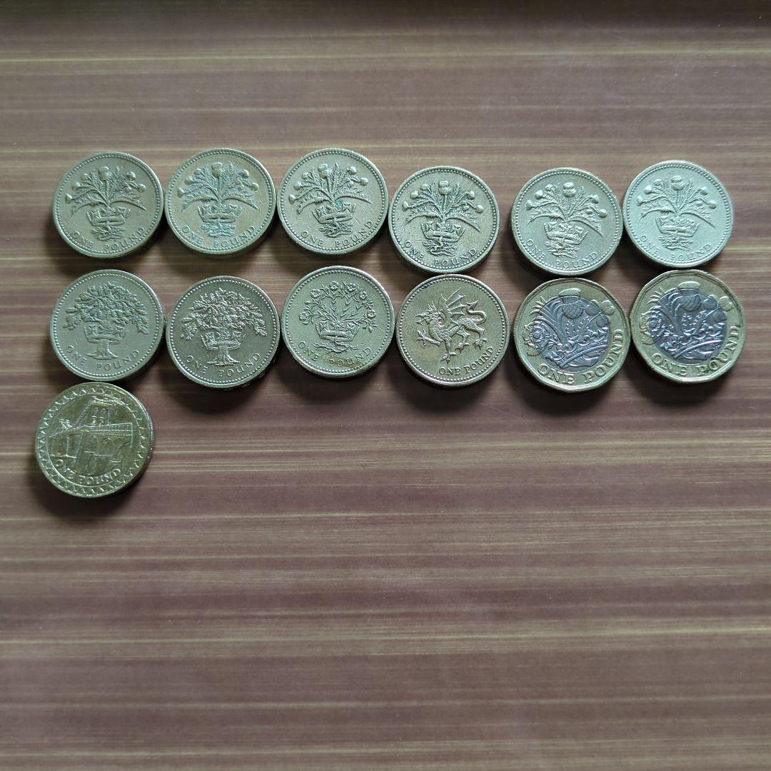 r*r様 58.9ポンド分　イギリスポンド硬貨