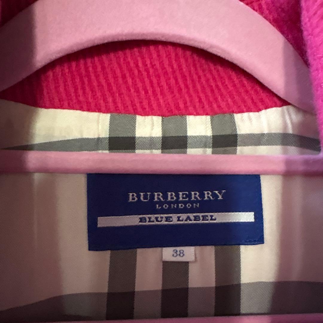 バーバリーブルーレーベルBurberry Blue label ショート丈コート
