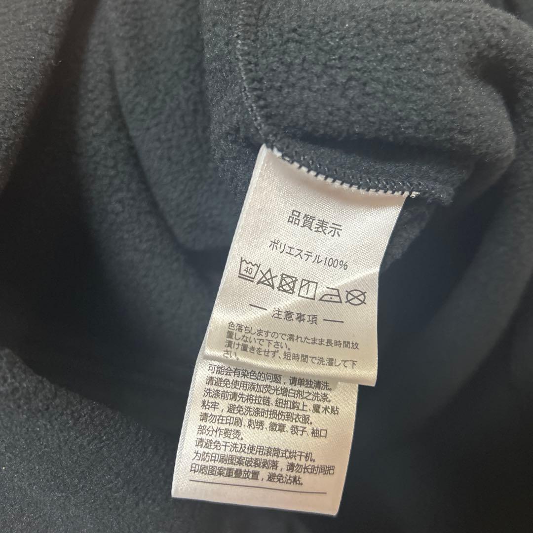 ATHLETA フルジップパーカー スウェットパンツ セット ブラック　フリース