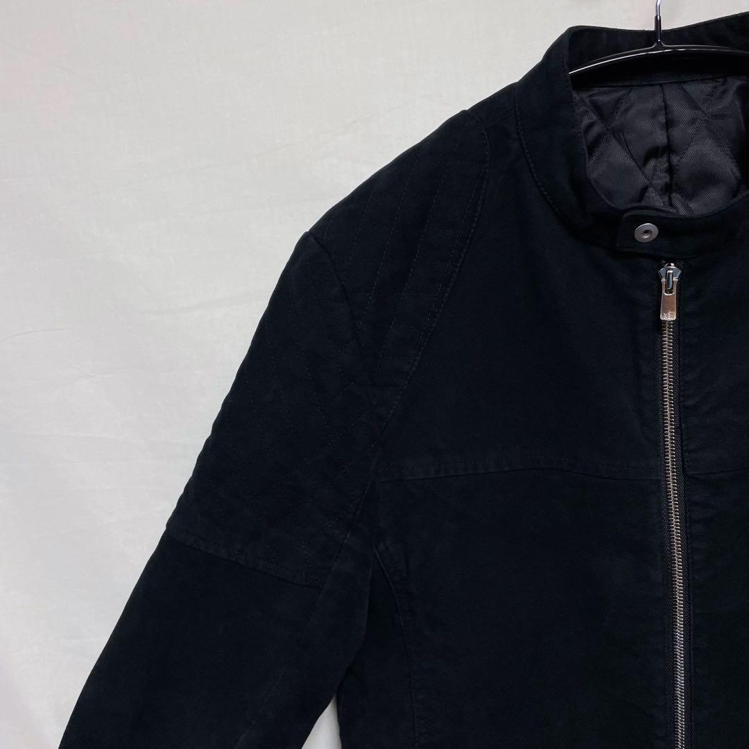 5351 POUR LES HOMMES シングルライダースジャケット ブルゾン