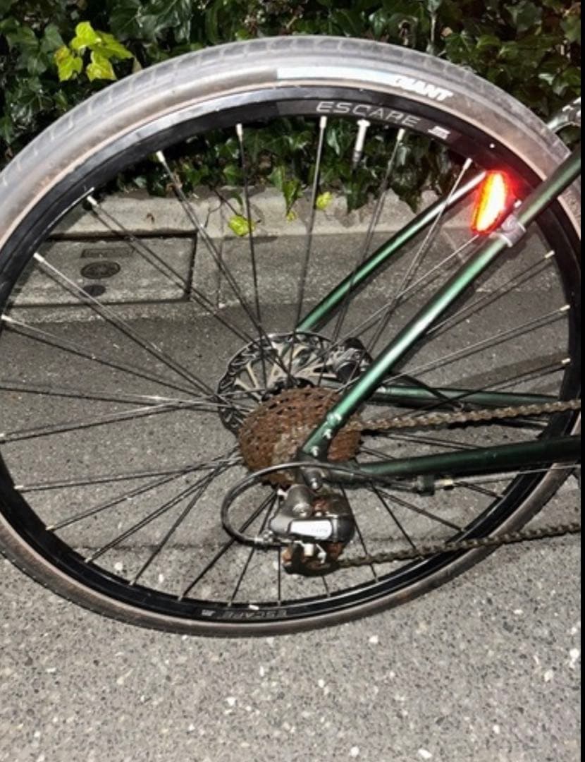 引き取り限定［四谷三丁目』GIANT ESCAPE グリーン クロスバイク