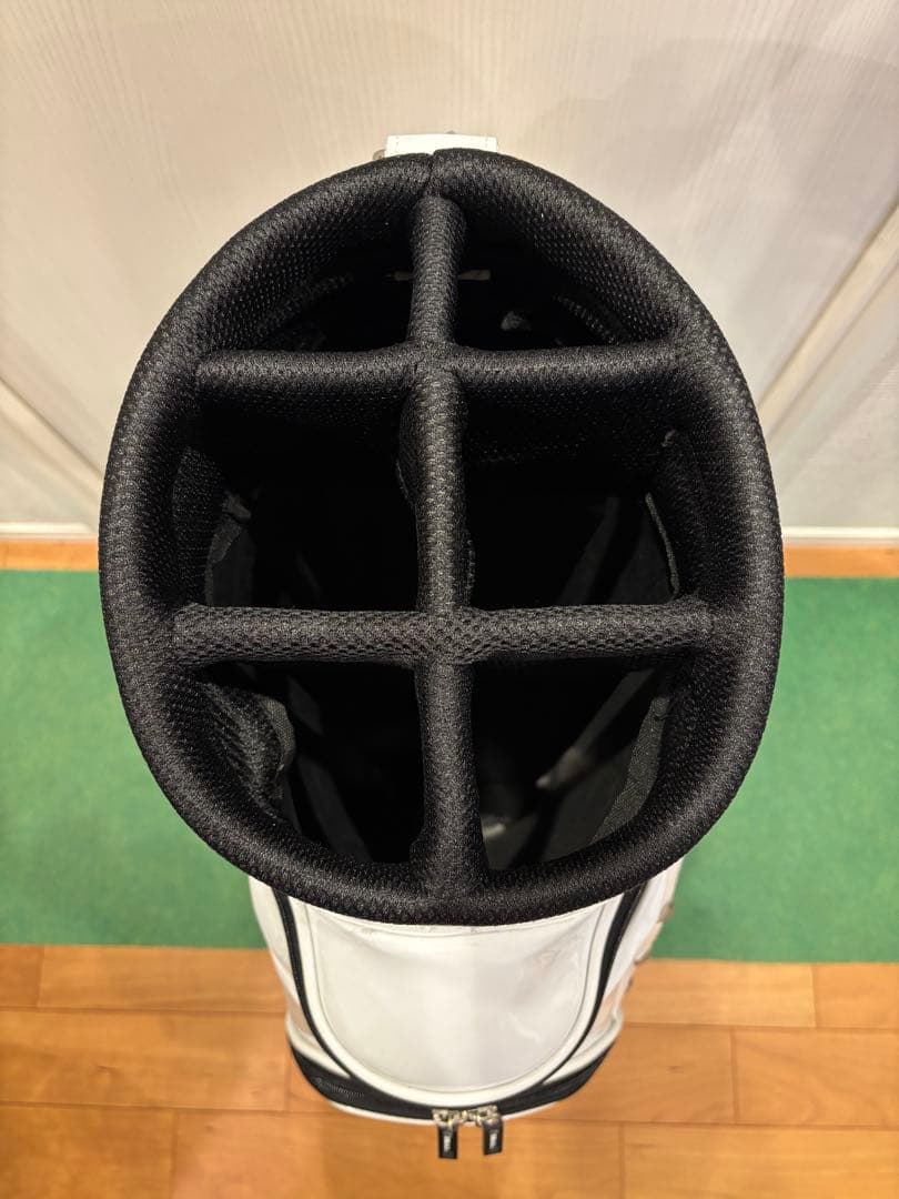 【美品希少】ZEAL クロスモチーフ キャディバッグ 3点式 ド派手 かっこいい