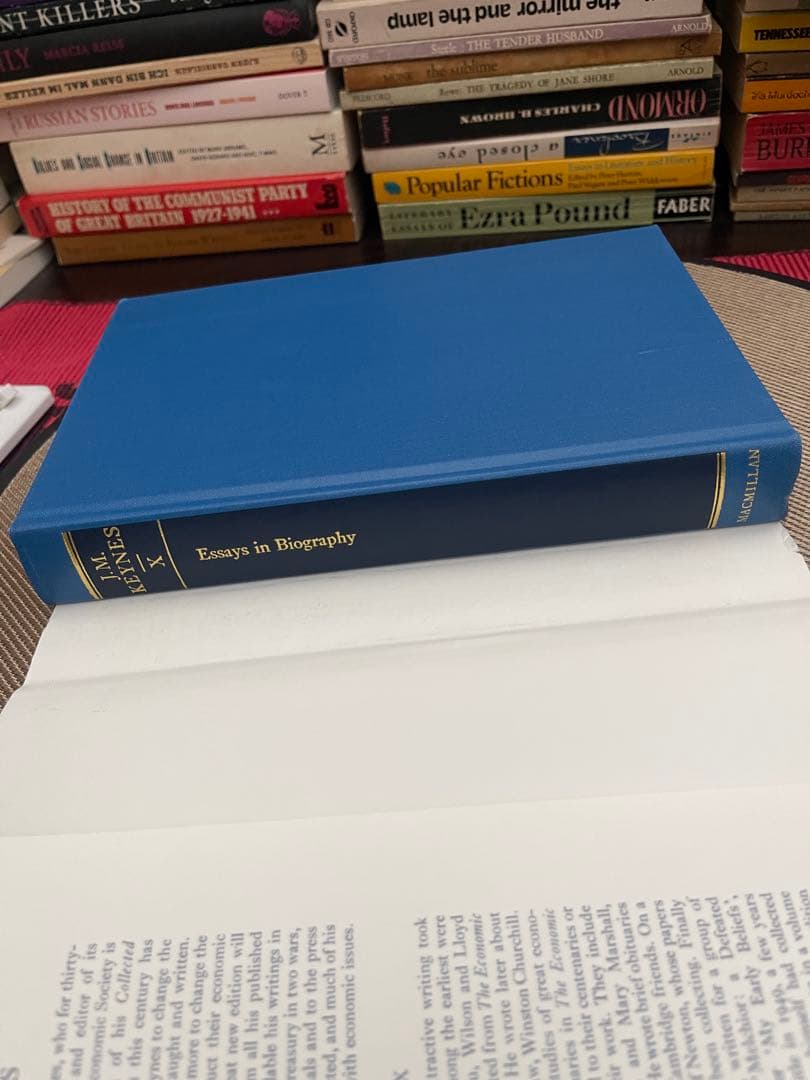 洋書 John Maynard Keynes Essays in Biography