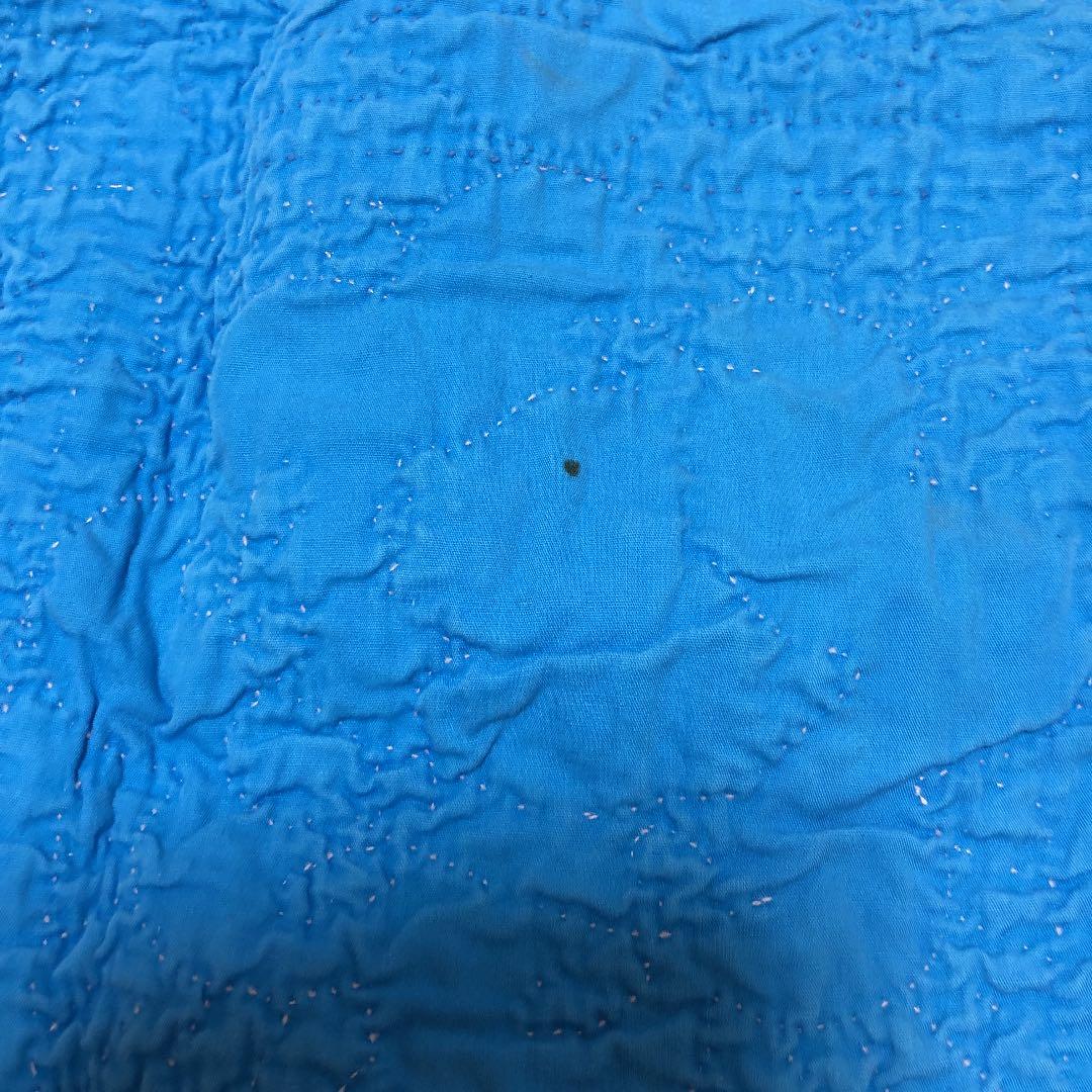 アンティークキルト  刺繍  レトロ　昭和