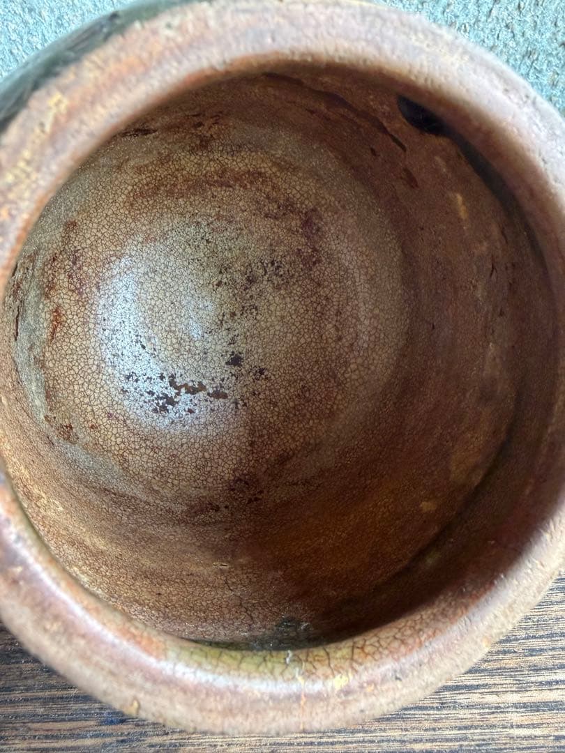 古瀬戸　呂宋　小壺　花器　花瓶