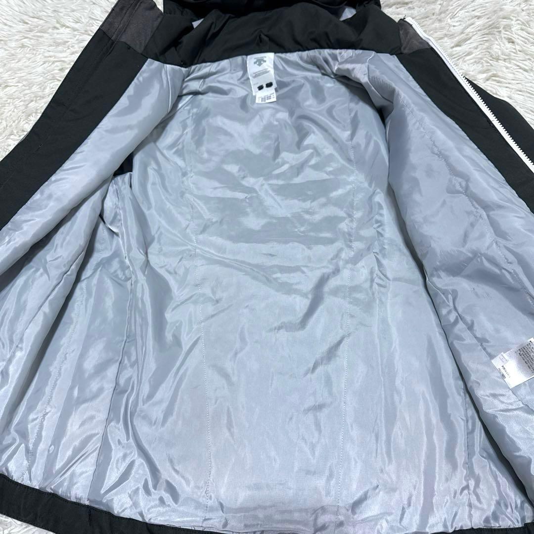 DESCENTEデサントスキーウエア ジュニア 上下 セット　グレー　グローブ付