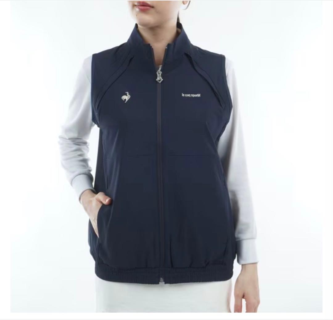 【Le coq】2025年モデル　*新品　ストレッチ2WAYブルゾン　Lサイズ