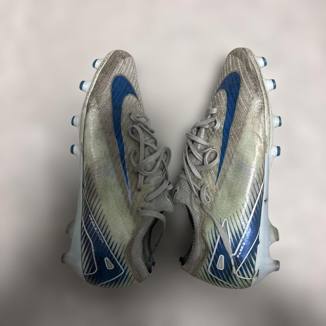 Nike サッカーシューズ グレー/ブルー