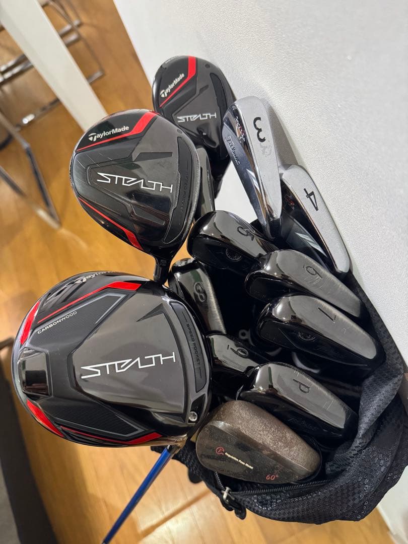 TaylorMade Stealth Titleist T200 他ゴルフセット
