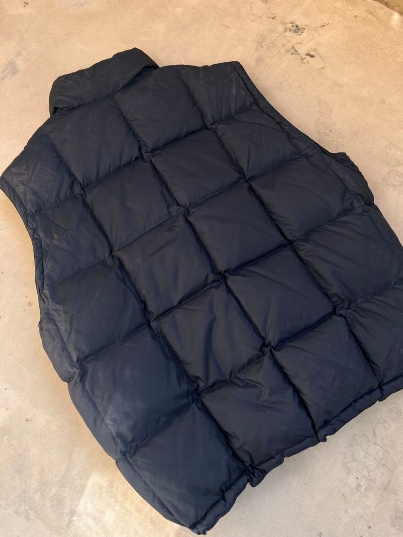 90s OLD GAP リバーシブルダウンベスト ドローコード　両A面