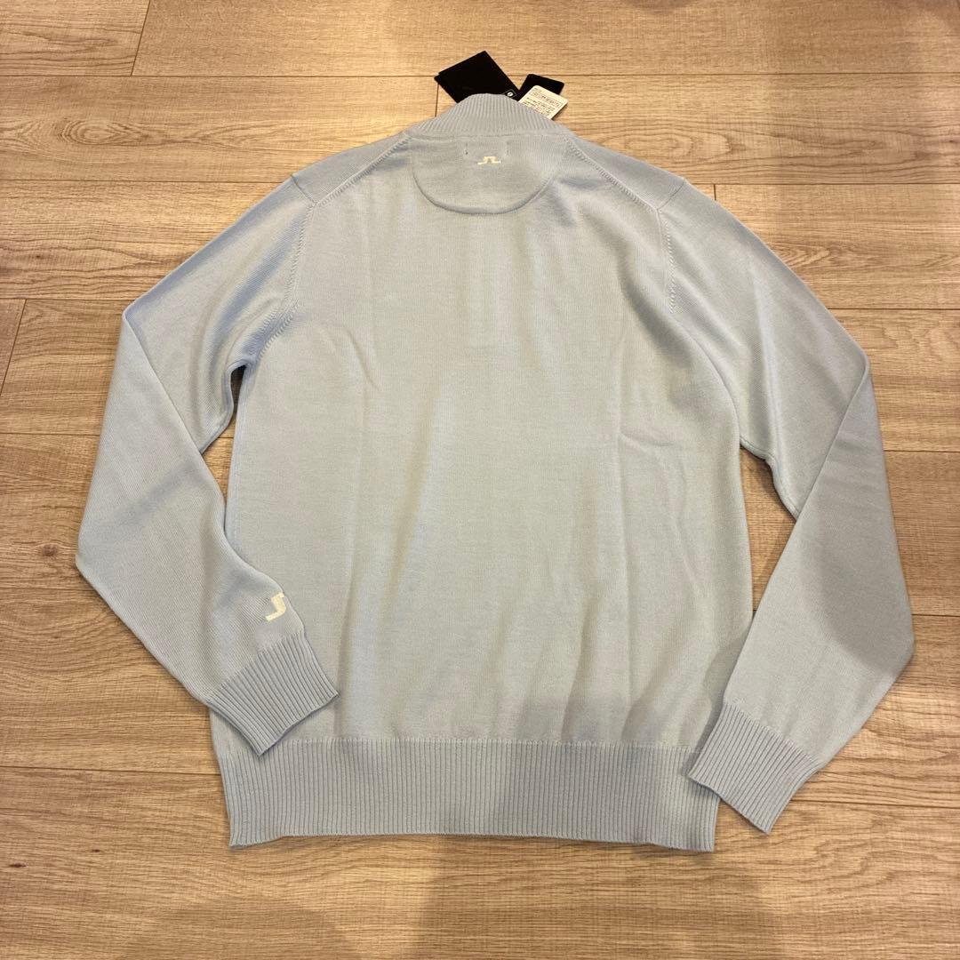 定価3万未使用 jリンドバーグ Kian zipped セーター ハーフジップS