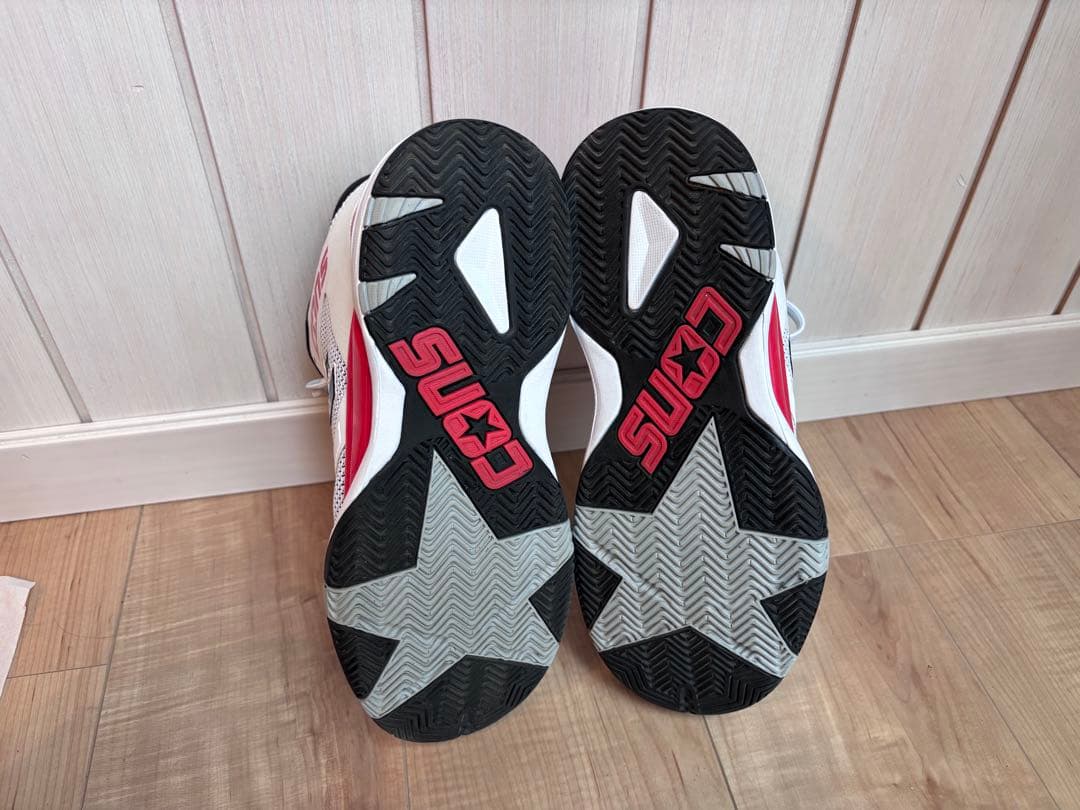 Converse CONS バスケットボールシューズ ホワイト/レッド