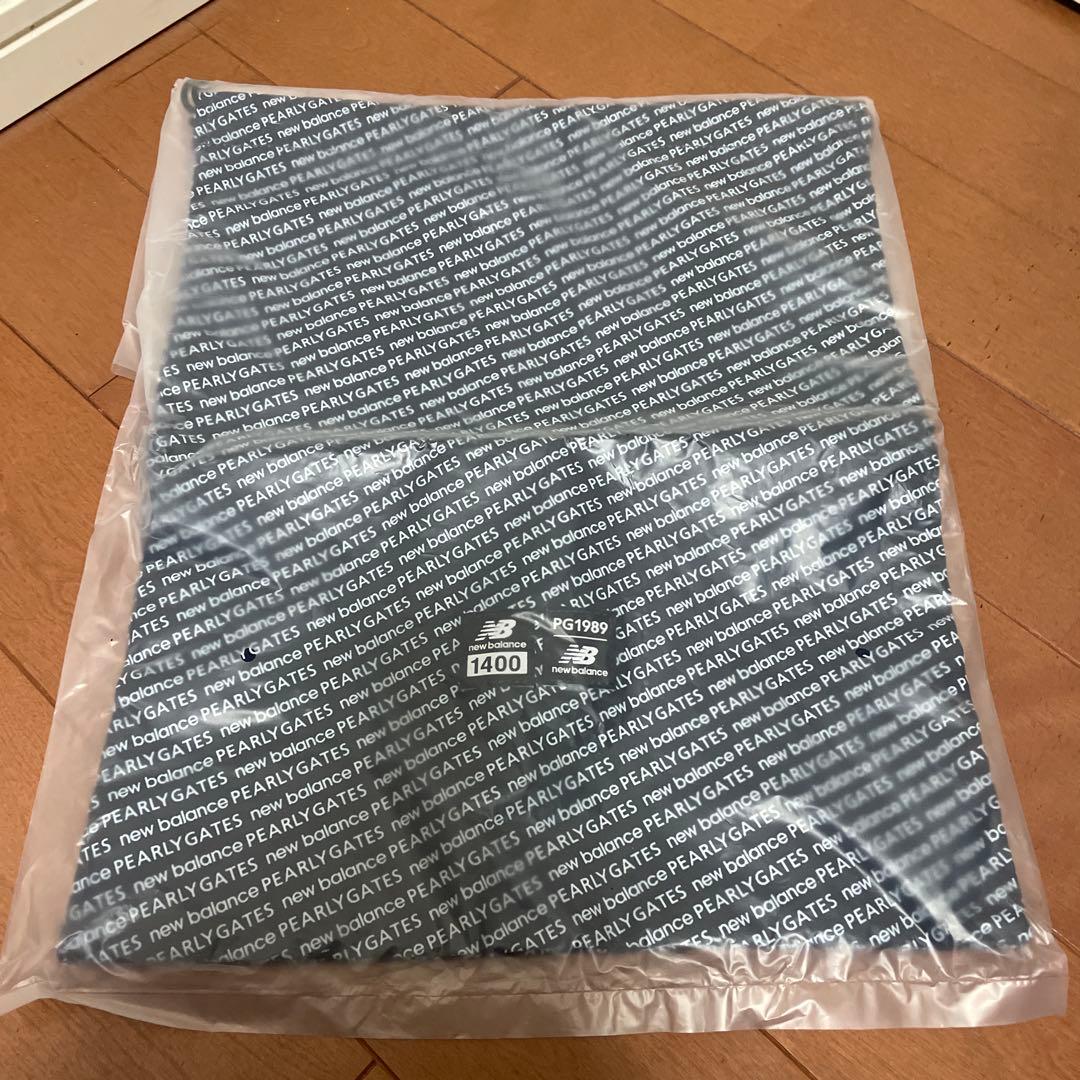 パーリーゲイツ×ニューバランス　スニーカー　ロゴ　ネイビー　26.5cm