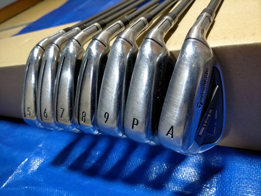 TaylorMade SIM2 MAX (R) 7本 TENSEI BLUE