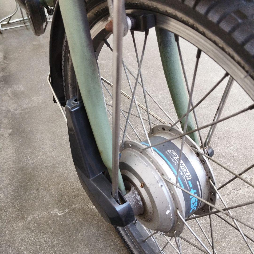 電動アシスト自転車 チャイルドシート付き 整備済み　取りに来てくれる方