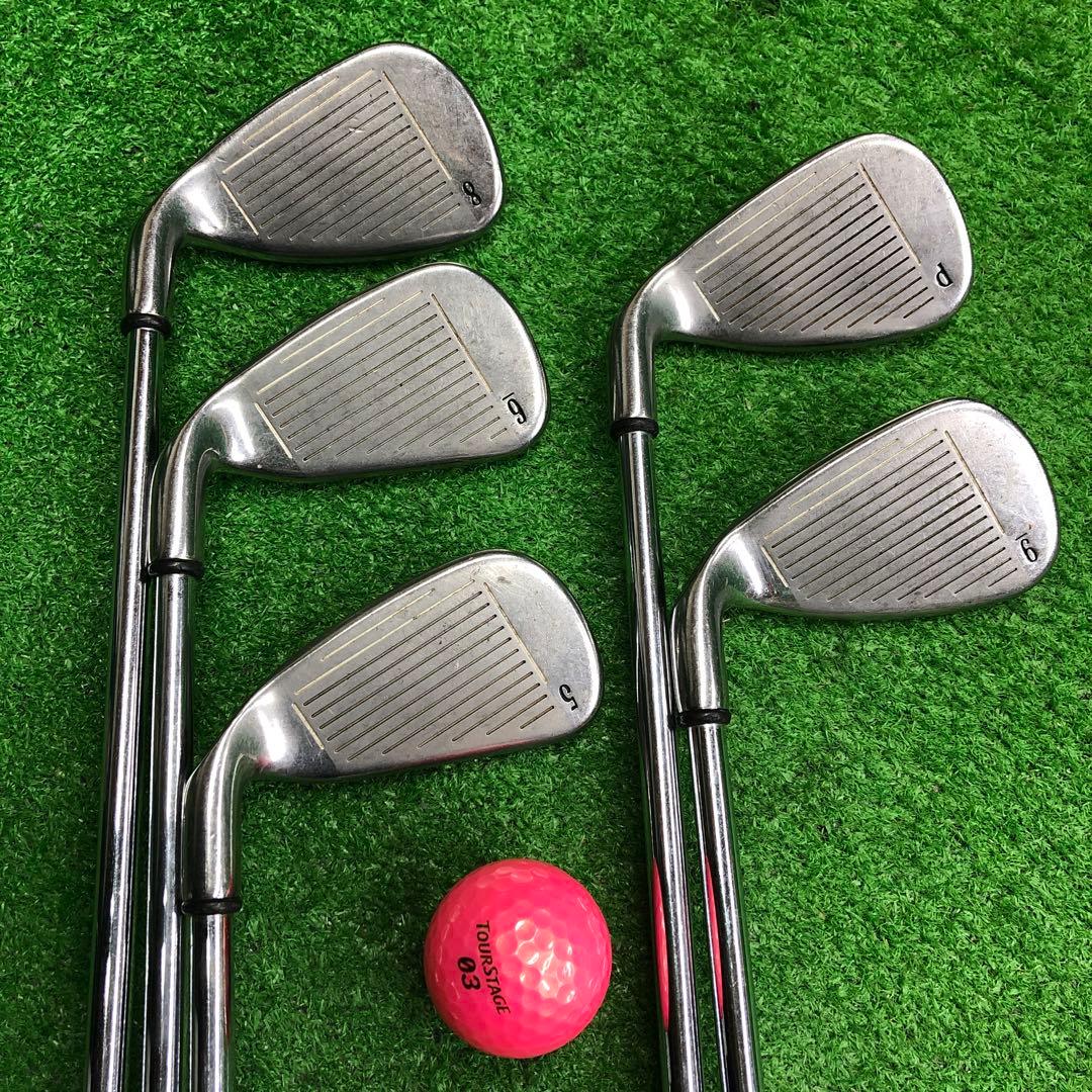 寶TIS-608 キャロウェイ アイアンセット #5.6.8.9.P flexS