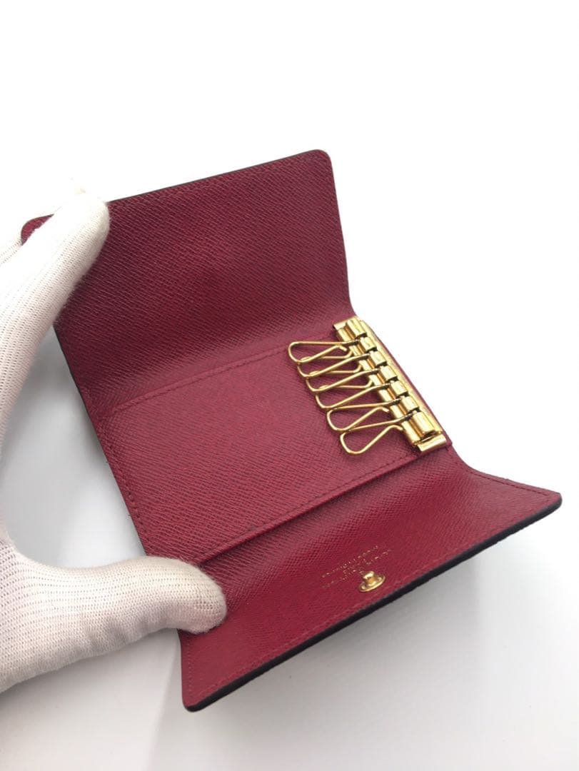 ルイヴィトン　モノグラム　ミュルティクレ　6連　キーケース