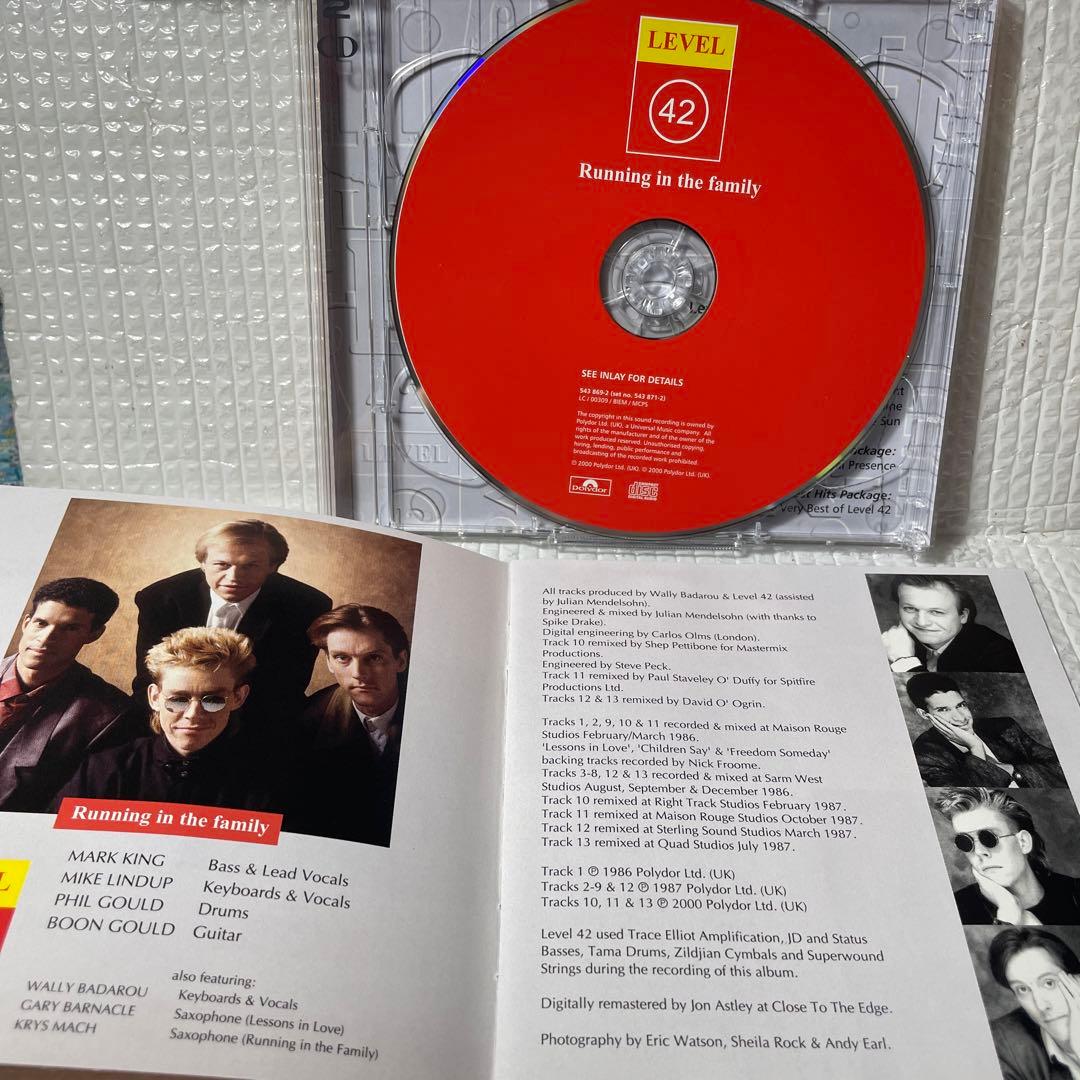 AOR 二枚組CD level42/running in /staring