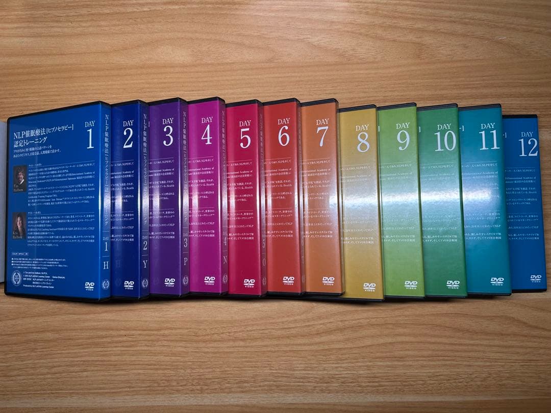 【定価264,000円】NLP催眠療法ヒプノセラピー DVD全12巻 コーチング