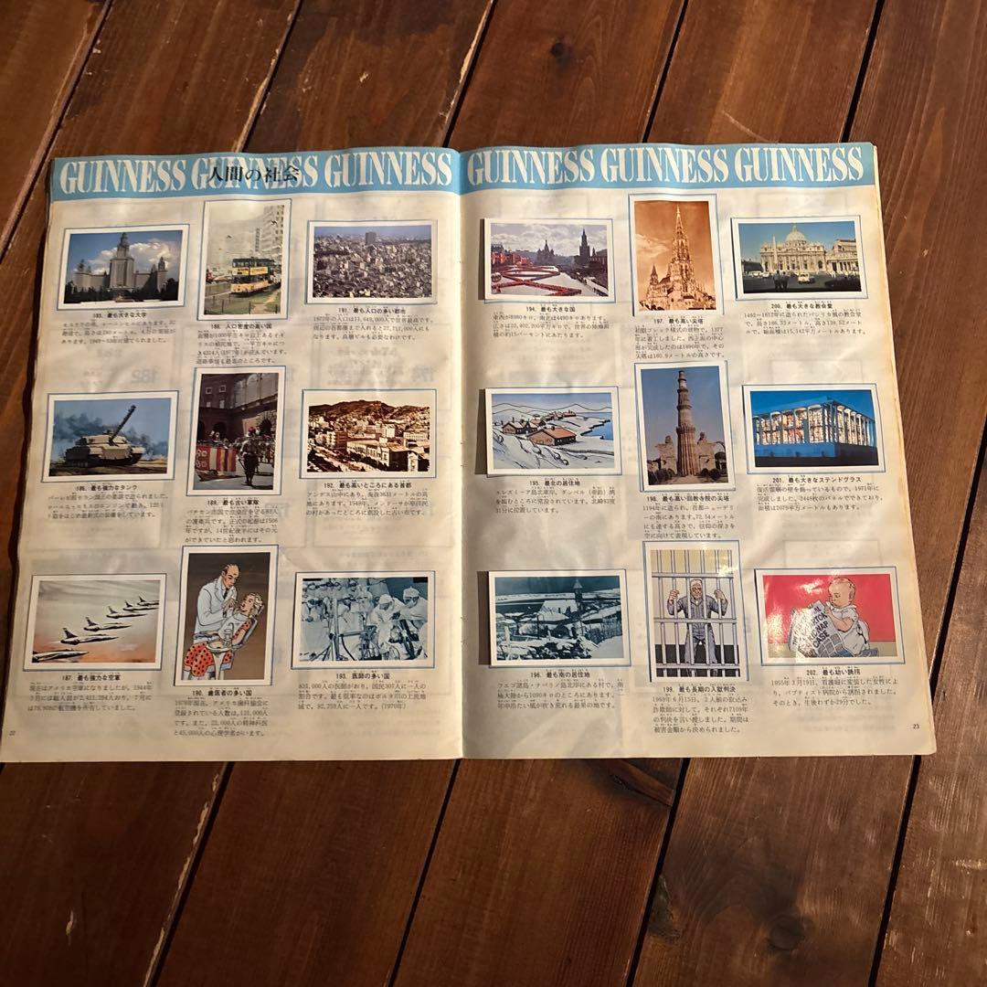 ギネス世界一　ワールドスタンプブック 1980年度版