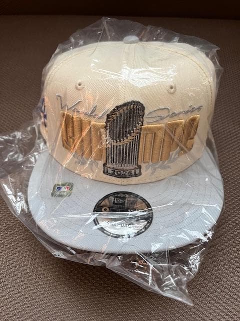 大谷翔平WS優勝記念LA市内パレード9FIFTY SnapbackCAP選手着用