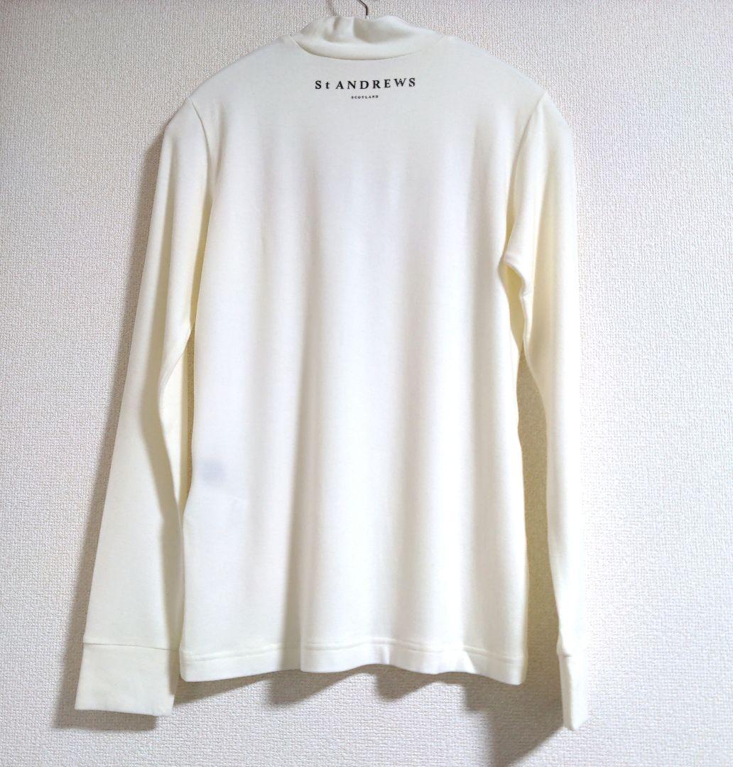再再再値下新品　セントアンドリュース　モックネックМ　微起毛定価14300円秋冬