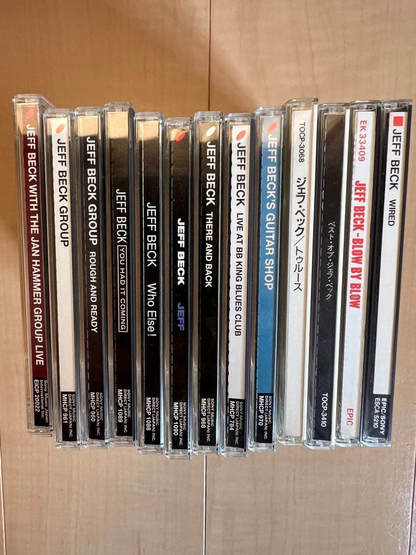 Jeff Beck ジェフベック　13枚CDまとめ