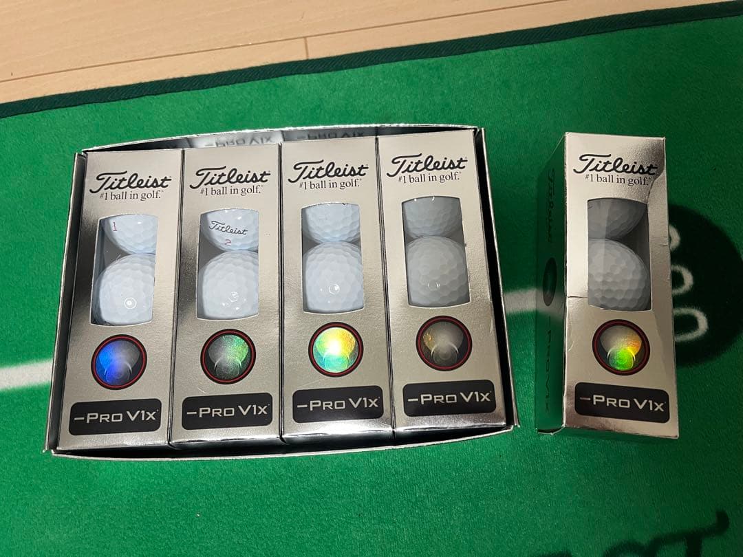 新品未使用2024Titleist Pro V1x 12個+１スリーブ