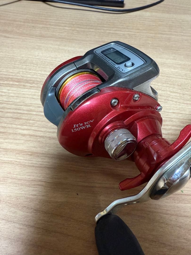 ダイワ　　ＩＴ‘Ｓ　ＩＣＶ　１５０ＷＲ　カウンター付き　小型両軸リール　船小物
