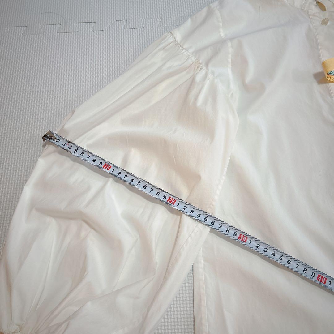 cccmalie シーマリー パフスリーブ バルーン ブラウス シャツ ホワイト