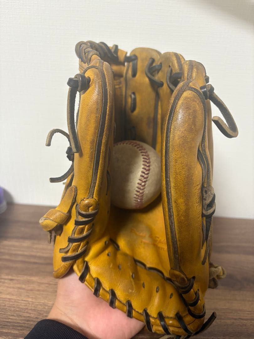 【値下げ可】ZETT 硬式グローブ 内野用