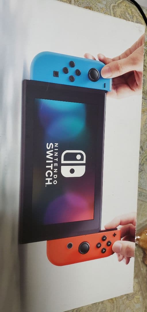 Nintendo Switch 青/オレンジ Joy-Con付き　本体欠品