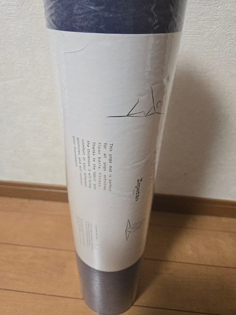 ​【未使用】Repetto レペット ヨガマット ブルー 6mm