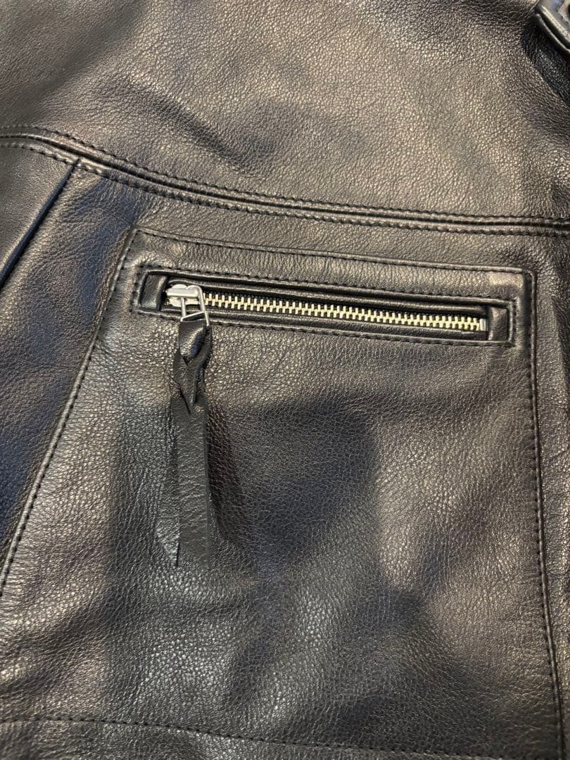 定価94600円　CCU CAP SHOULDER JKTレザージャケット