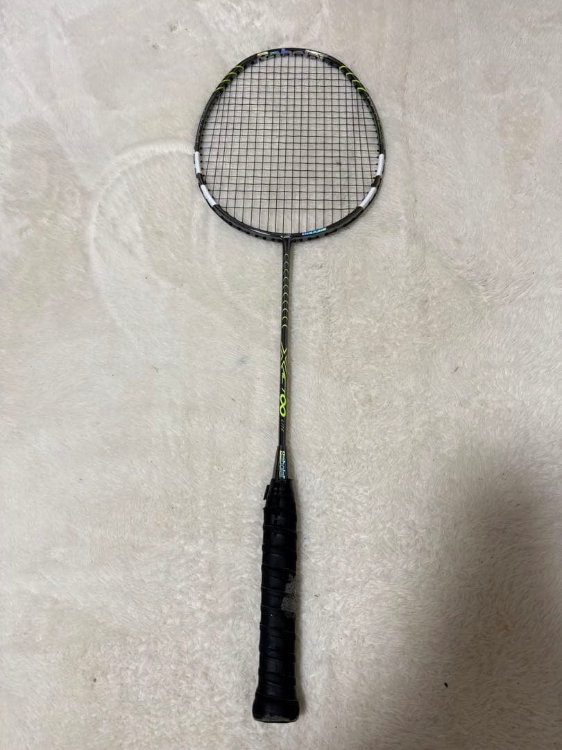 Babolat バドミントンラケット X80 ブラック/グリーン