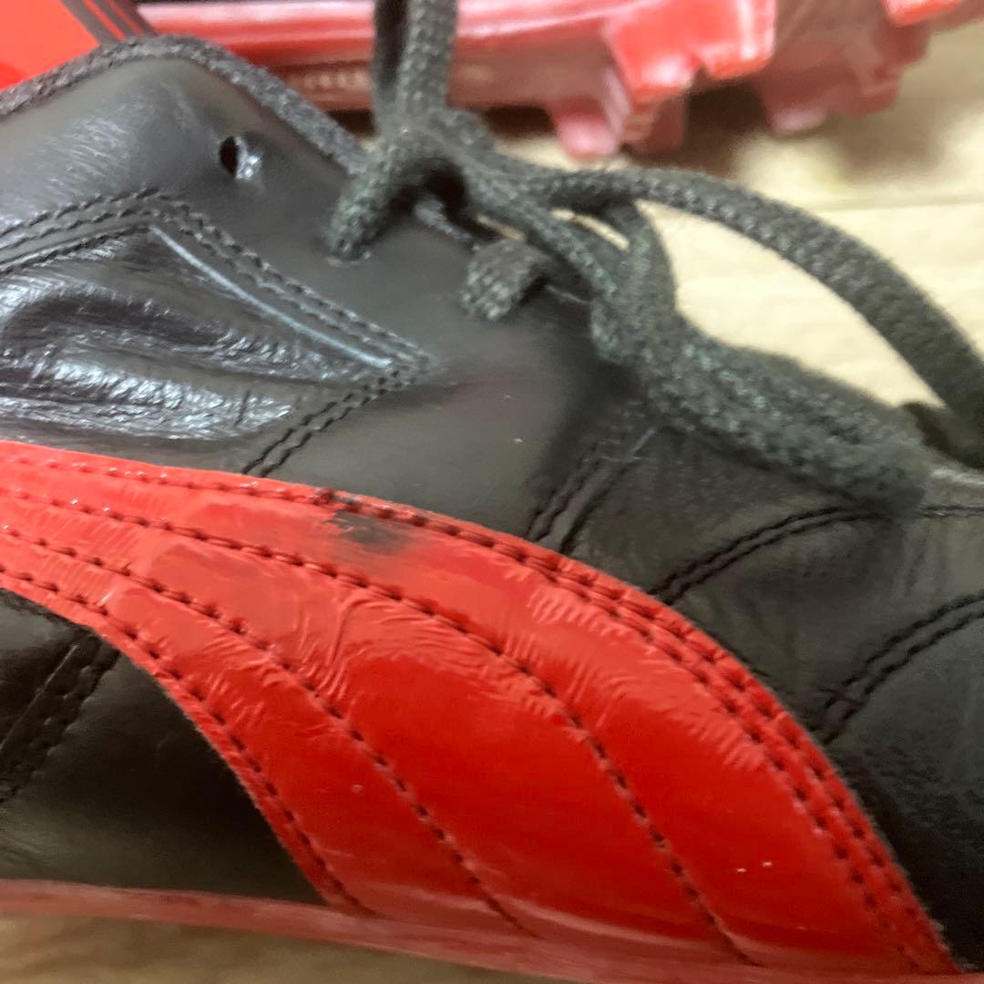 サッカースパイク　プーマ　パラメヒコGCi 26.5㎝　赤黒