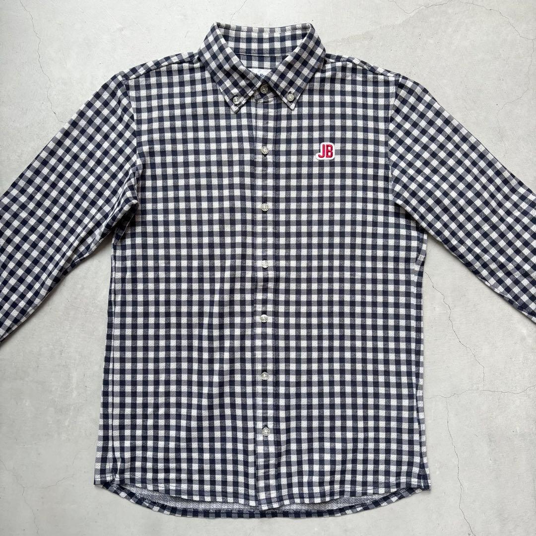 Jack Bunny!! ジャックバニー ボタンダウン シャツ ギンガムチェック