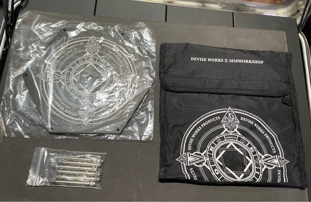 DEVISE WORKS プレートセット　未使用