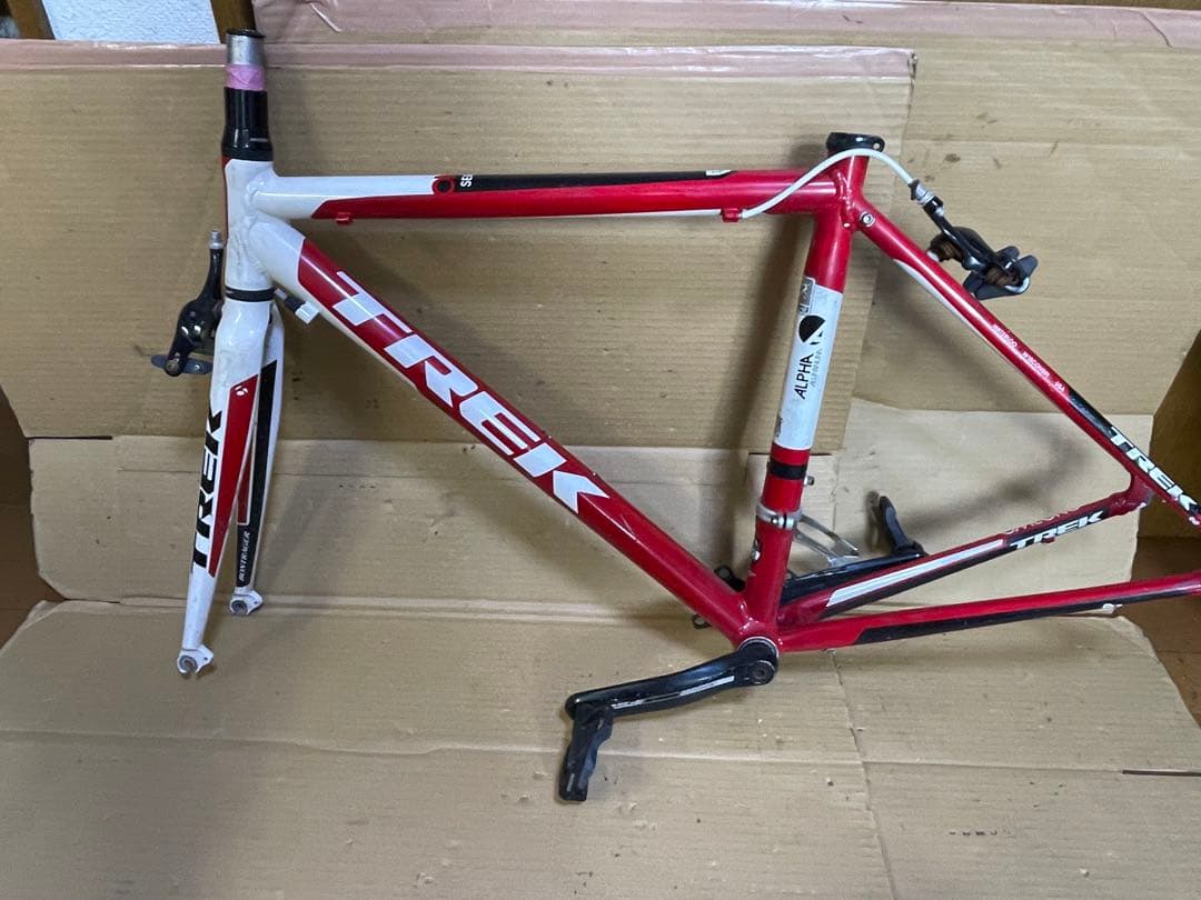 TREK ALPHA ロードバイク アルミフレームセット