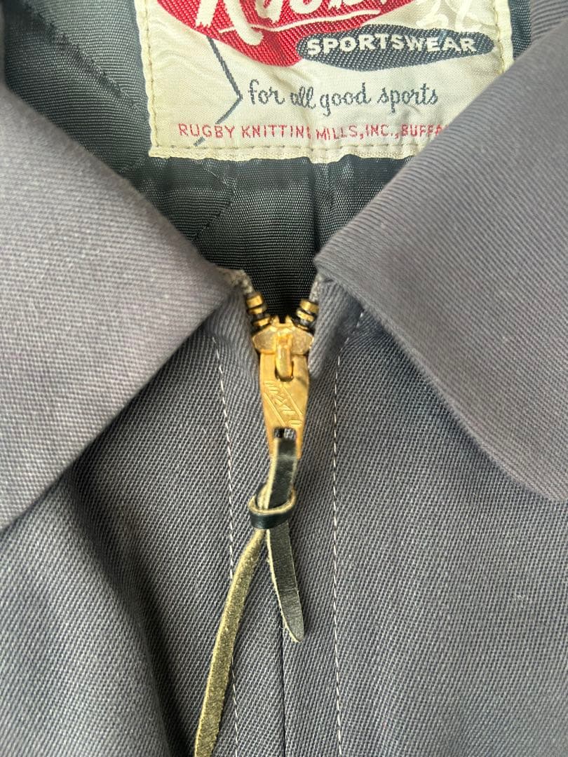 p*も様 50s RUGBY ウールギャバジンジャケット / ヴィンテージ