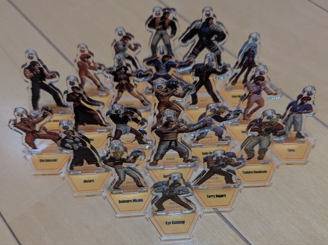 kof2002um アクリルスタンド63体コンプセット　キングオブファイターズ