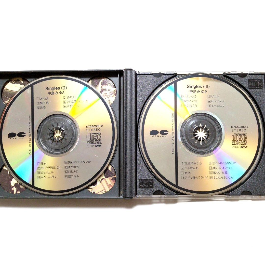 中島みゆき 6CD Singles セット ベストアルバム シングルコレクション