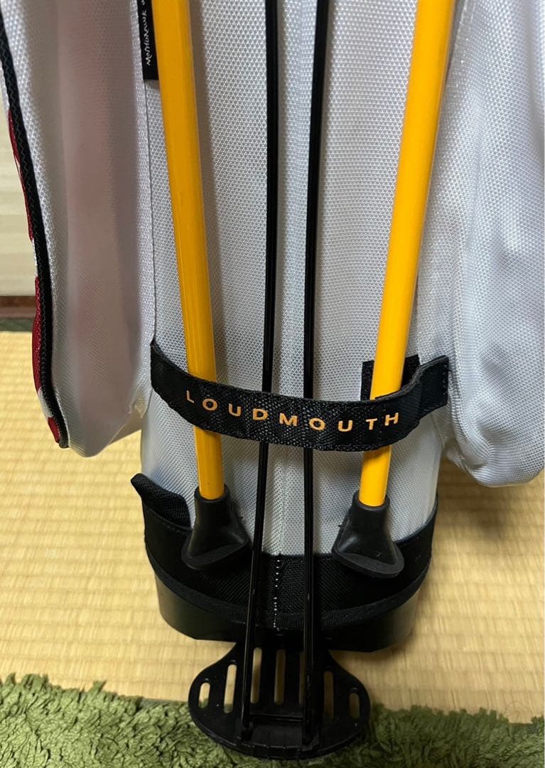 ラウドマウス スタンド型キャディバッグ 美品 LOUDMOUTH
