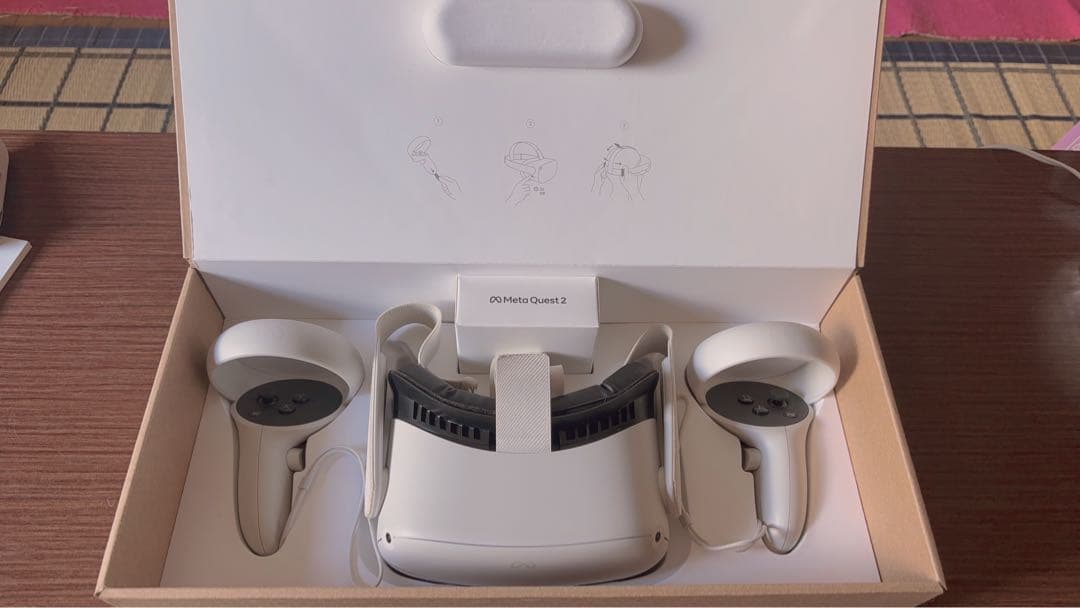  Quest2 ストラップ、度付きレンズ、フィット付き　メタクエスト2