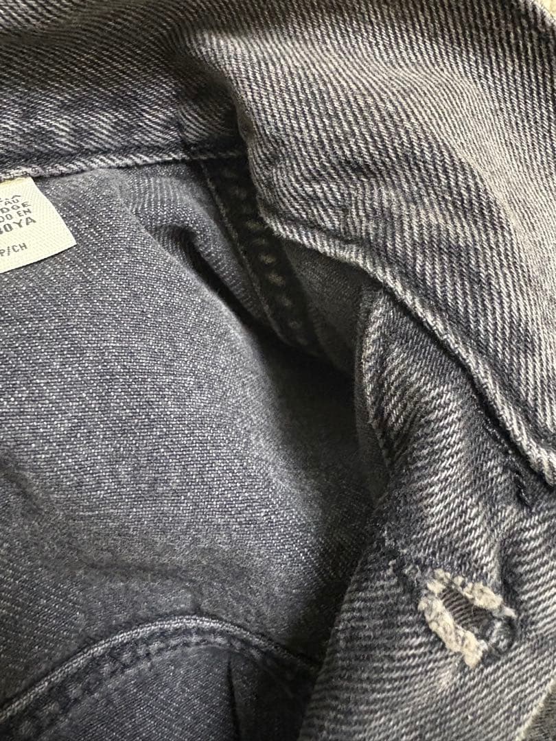 Levi's ブラックトラッカージャケット Sサイズ（日本Mサイズ）