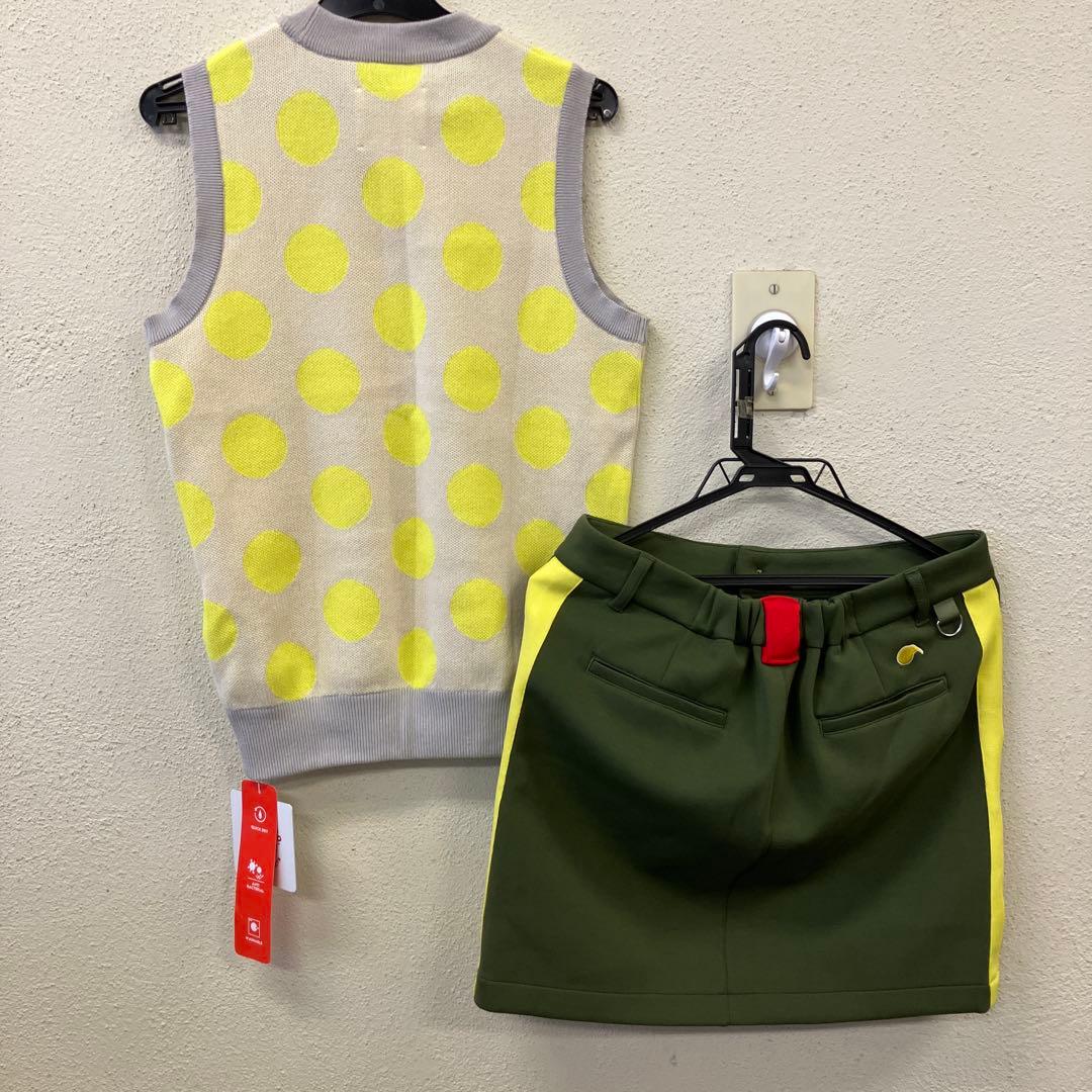 値下げ　新品　PALM&co スカート　ベスト