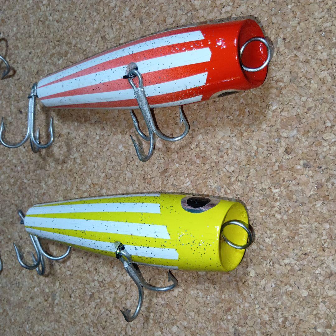 大型魚　トレバリー/GT　トップ　ウォータールアー　4本セット