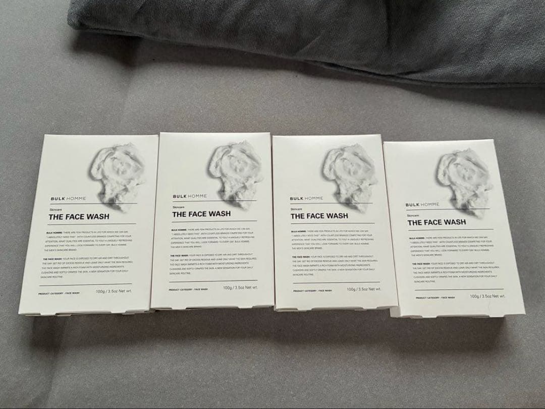 バルクオム　洗顔料　化粧水